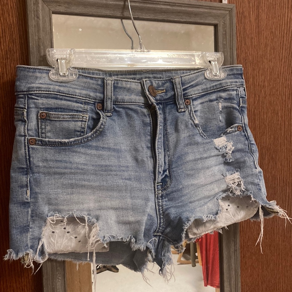 AMERICAN EAGLE Shortie Jean Shorts